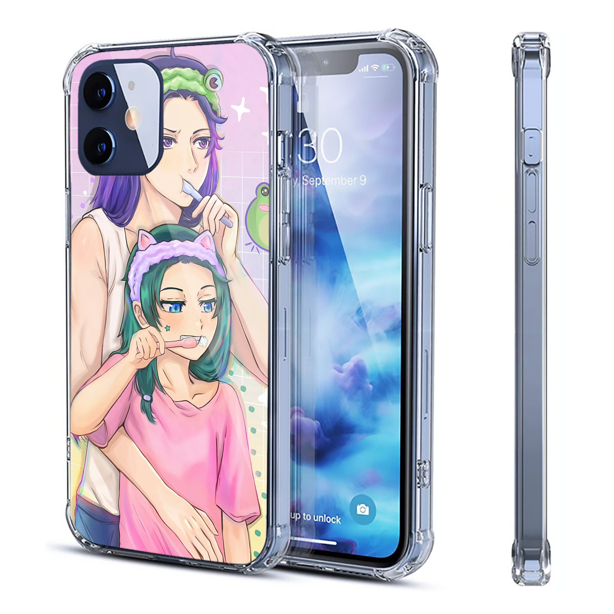 （画像用） 薬屋のひとりごと The Apothecary Diaries 【iPhone 12シリーズ対応】透明スマホケース（クリアソフトケース）